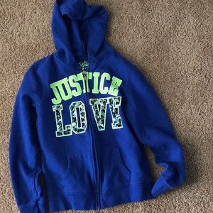 Justice sweatshirt
